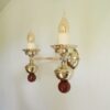 Art Deco style unique wall lamp by Fiona Bradshaw Designs
