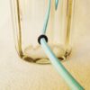 A vintage soda syphon repurposed into a unique table lamp by Fiona Bradshaw Designs
