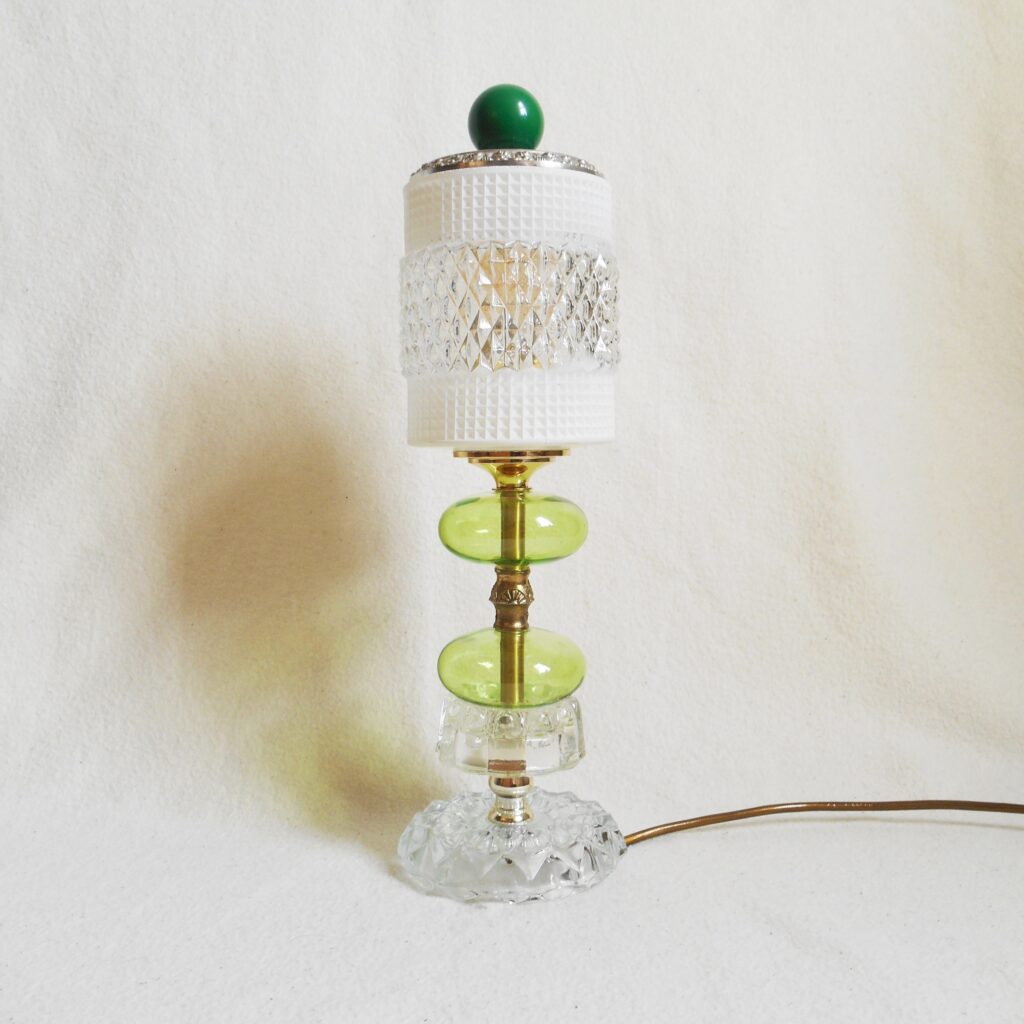 Mid century style table lamp by Fiona Bradshaw Designs