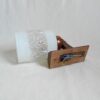 Mid century modern Danish teak wall lamp by Fiona Bradshaw Designs