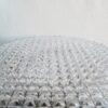 A vintage marble table lamp with a stunning cut glass shade by Fiona Bradshaw Designs