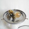 A vintage marble table lamp with a stunning cut glass shade by Fiona Bradshaw Designs