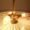 A retro glass pendant lamp by Fiona Bradshaw Designs