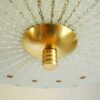 A retro glass pendant lamp by Fiona Bradshaw Designs