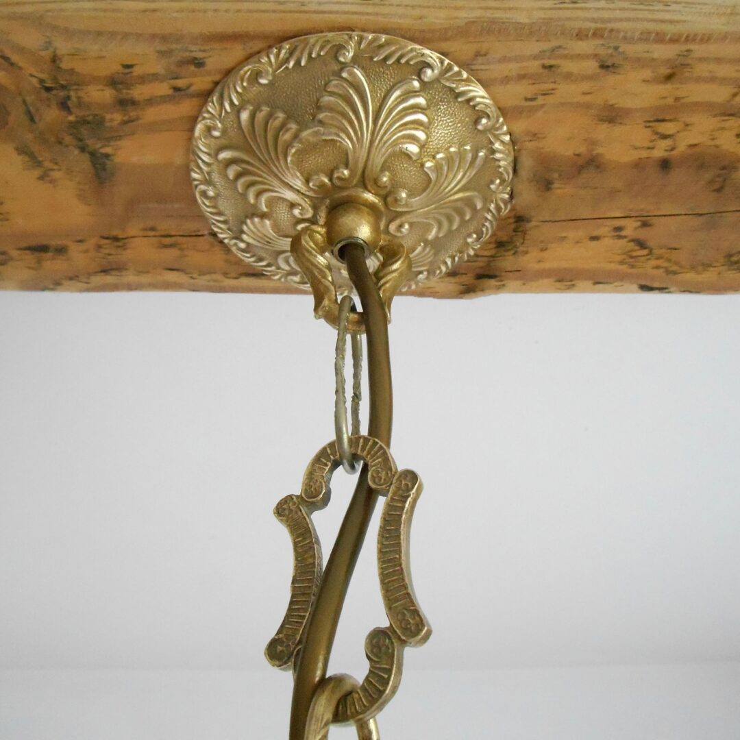 Antique five tier crystal chandelier by Fiona Bradshaw Designs