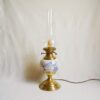 A lovely antique oil lamp converted to electric by Fiona Bradshaw Designs