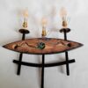 A Mid Century Modern wall sconce by Fiona Bradshaw Designs