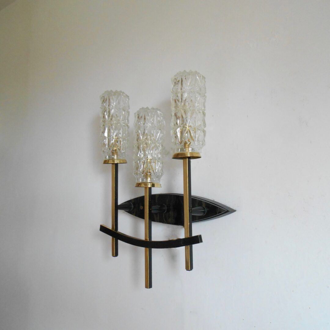 A Mid Century Modern wall sconce by Fiona Bradshaw Designs