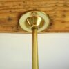 A vintage brass oil lamp by Fiona Bradshaw Designs