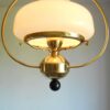 A vintage brass oil lamp by Fiona Bradshaw Designs