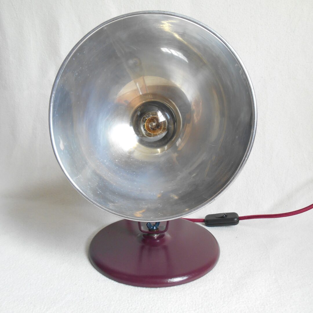 Vintage adjustable spot lamp by Fiona Bradshaw Designs