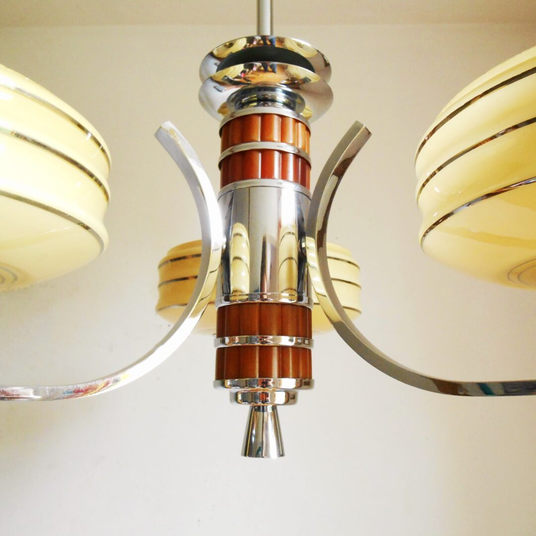 Art Deco chandelier by Fiona Bradshaw Designs