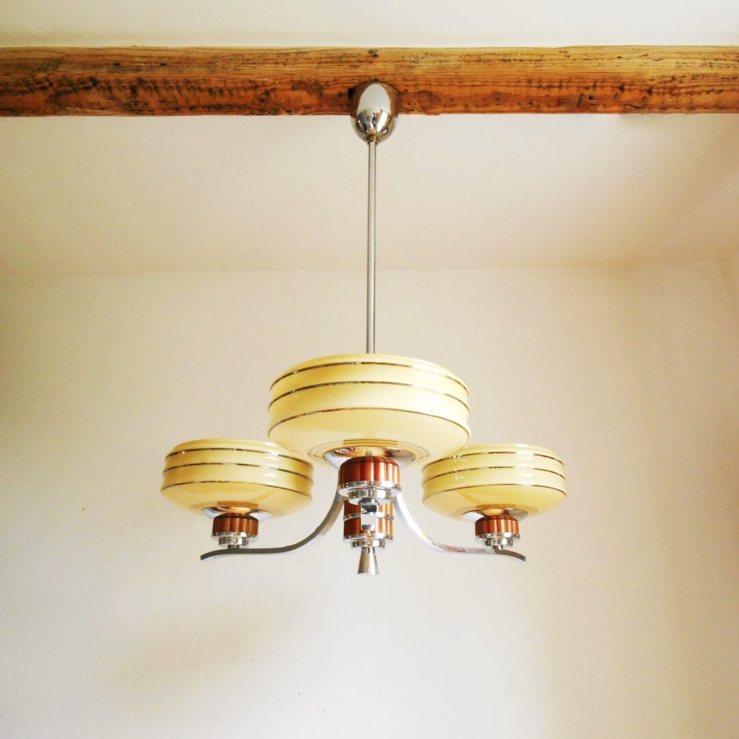 Art Deco chandelier by Fiona Bradshaw Designs