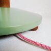 A mid century modern teak floor lamp by Fiona Bradshaw Designs