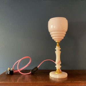 Marble table lamp by Fiona Bradshaw Designs