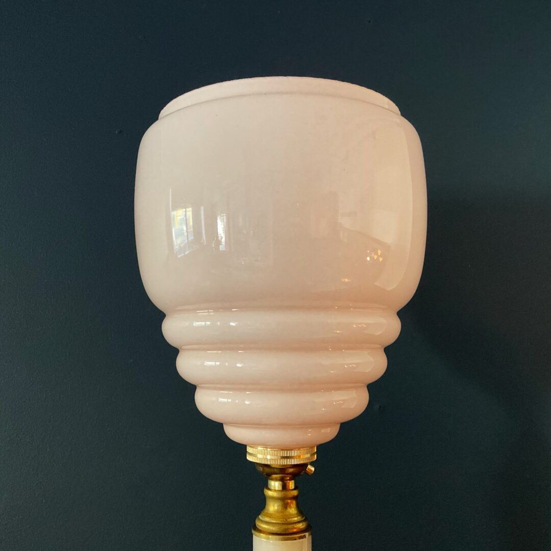 Marble table lamp by Fiona Bradshaw Designs