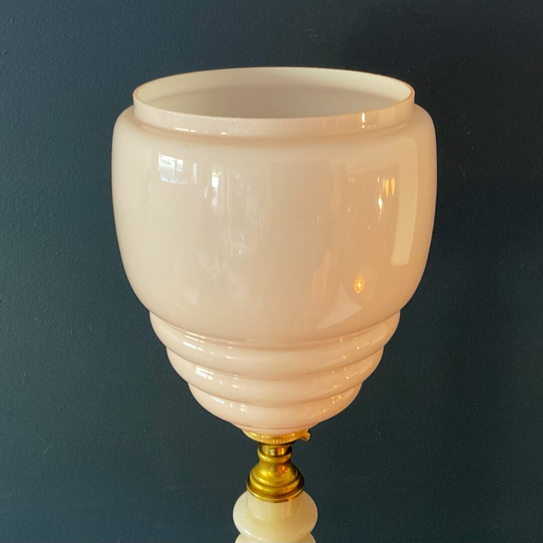 Marble table lamp by Fiona Bradshaw Designs