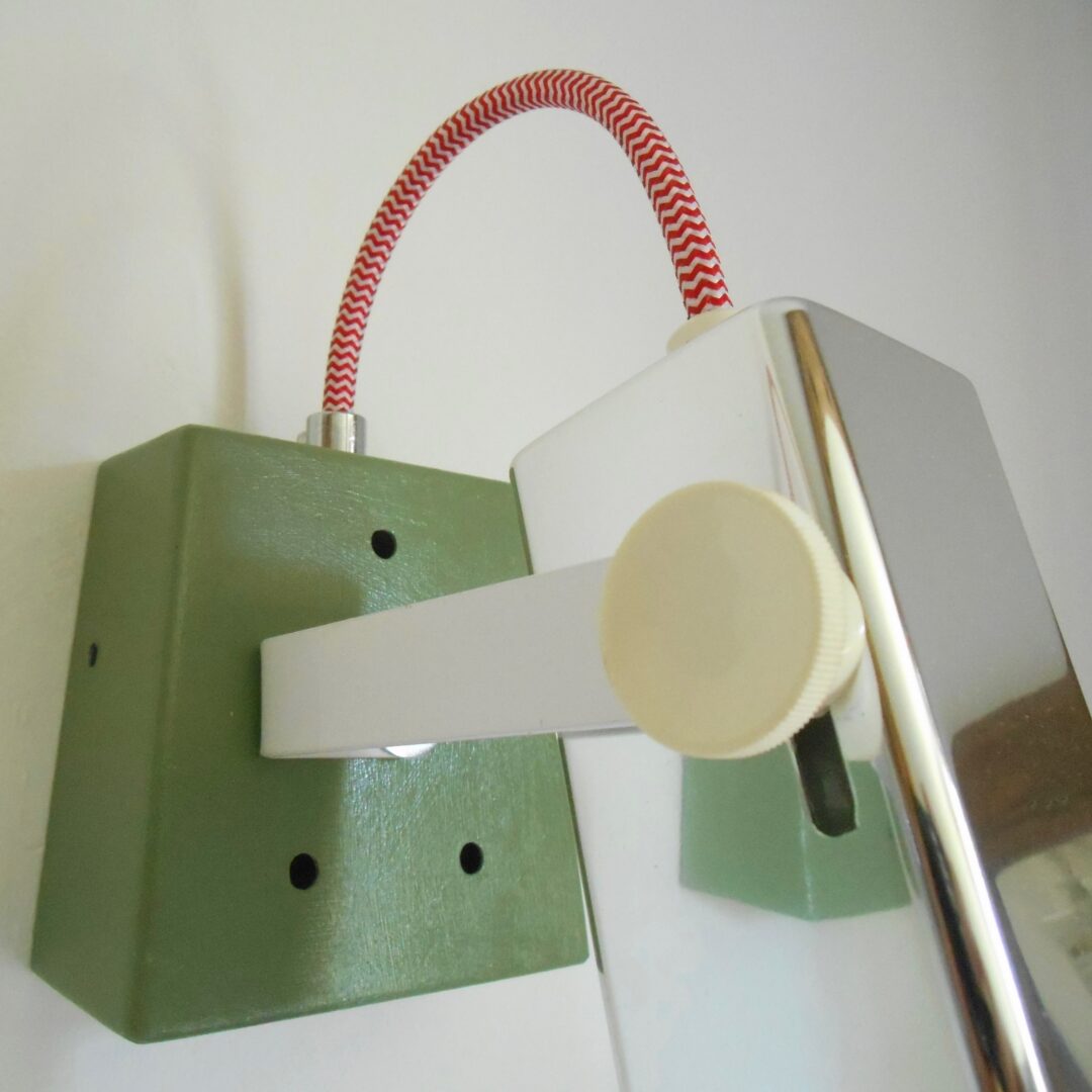 A trio of vintage adjustable spot lamps by Fiona Bradshaw Designs