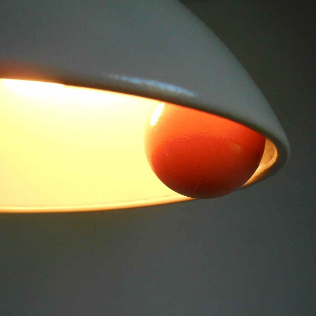 A collection of vintage pendant lamps by Fiona Bradshaw Designs