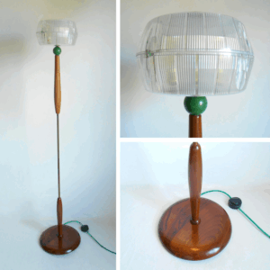 Mid century modern floor lamp by Fiona Bradshaw Designs