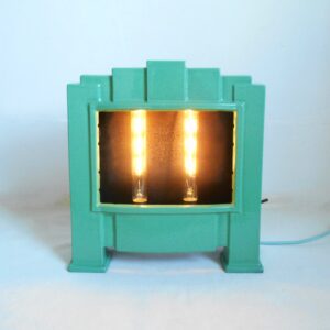 Art Deco heater lamp by Fiona Bradshaw Designs
