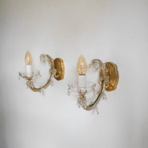 Marie Therese antique wall sconces by Fiona Bradshaw Designs